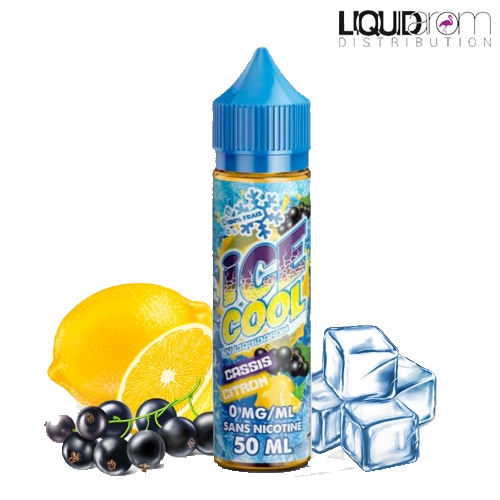 Ice Cool Cassis Citron Liquidarom 50 ml