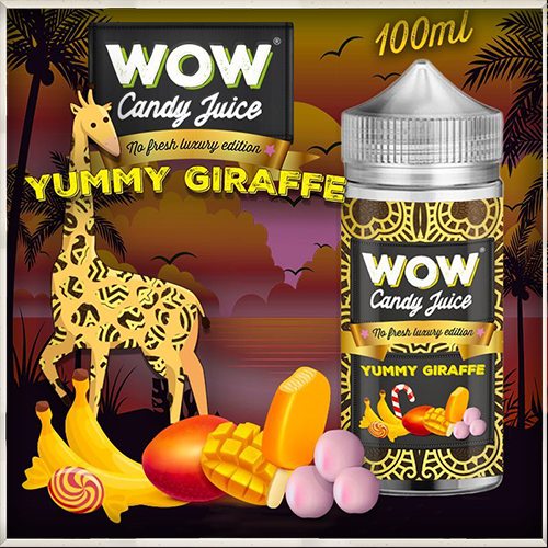 WOW Candy Juice Yummy Giraffe No Fresh 100ml