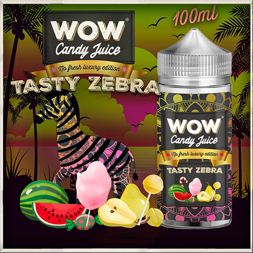 WOW Candy Juice Tasty Zebra No Fresh 100ml