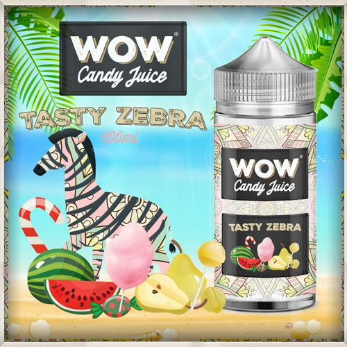 WOW Candy Juice Tasty Zebra 100ml