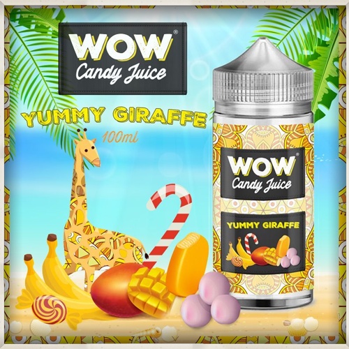 WOW Candy Juice Yummy Giraffe 100ml