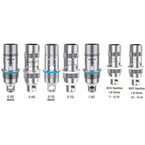 Aspire BVC Nautilus Résistances 5pcs 1