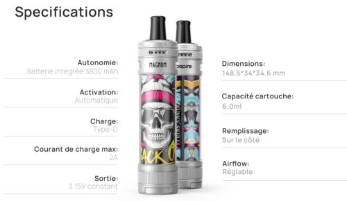 Aspire Magnum Pod Kit 8