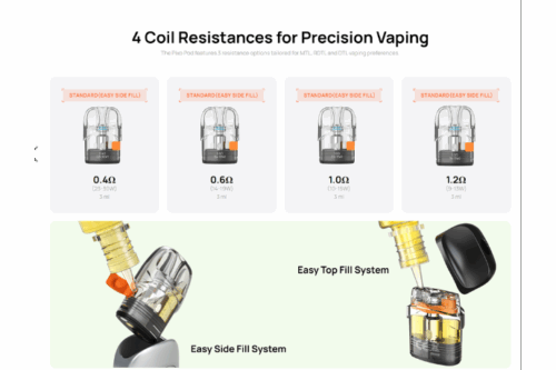 Aspire Pixo Pod de Remplacement 3.0ml 2pcs 1 (1)