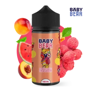 Baby Bear Watermelon Peach Lychee 100ml 0mg