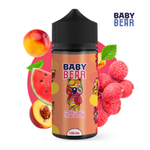 Baby Bear Watermelon Peach Lychee 100ml 0mg