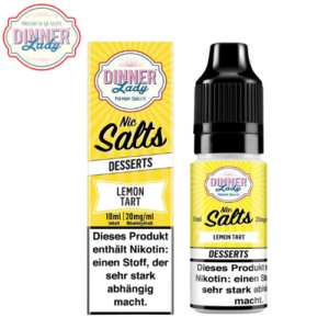 Dinner Lady Lemon Tart Sel de Nicotine 10ml 20mg