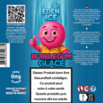 Eden ice Bubblegum glacé