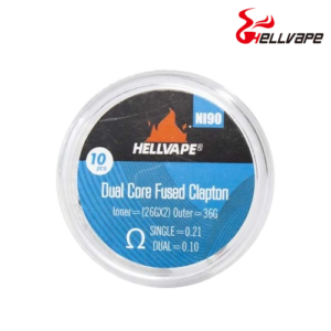 Hellvape Ni90 Dual Core Fused Clapton Coil