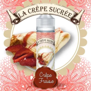 La Crêpe Sucrée La Crêpe Fraise 50 ml 0mg