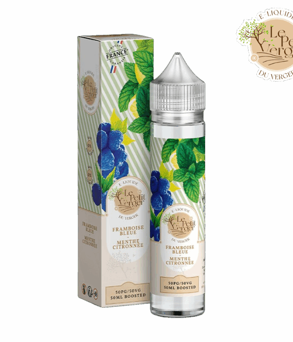 Le Petit Verger Framboise Bleue Menthe Citronnée 50 ml 0mg