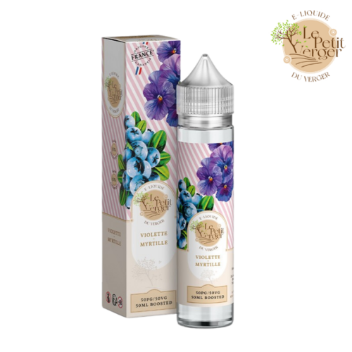 Le Petit Verger Violette Myrtille 50 ml 0mg