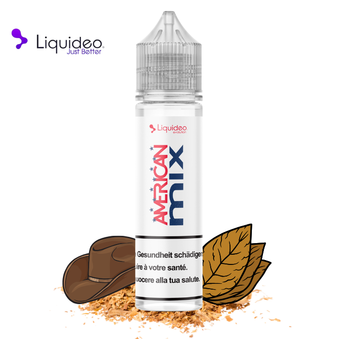 Liquideo American Mix 50ml 0mg1