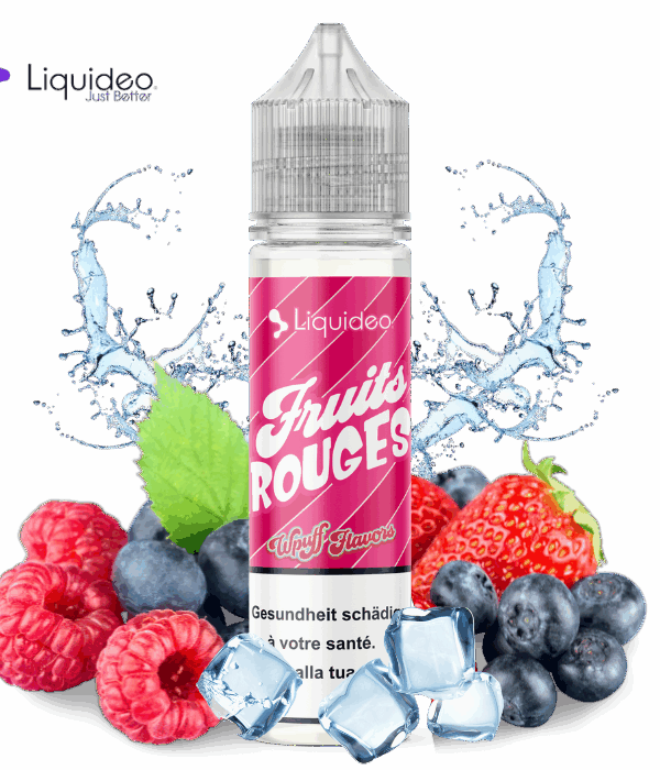 Liquideo Wpuff Flavors Fruits Rouges 50ml 0mg