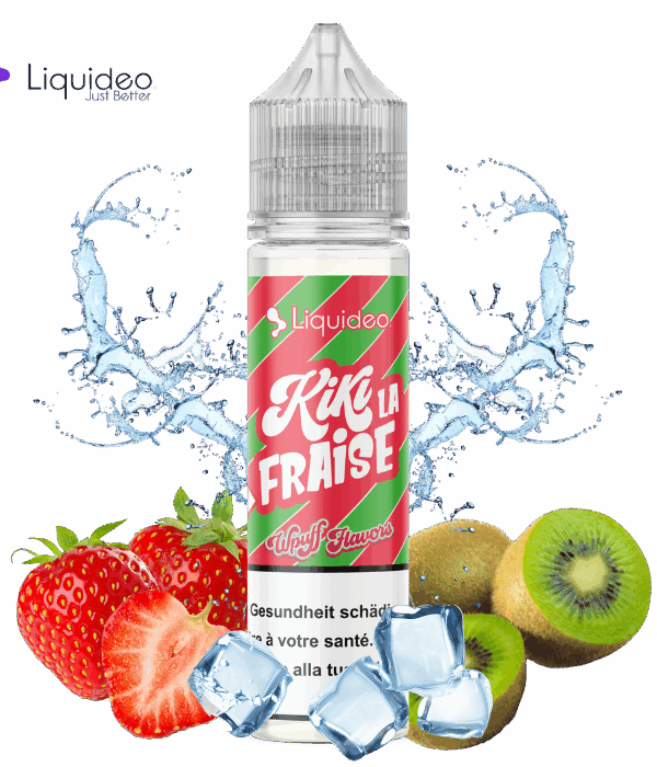 Liquideo Wpuff Flavors Kiki La Fraise 50ml 0mg