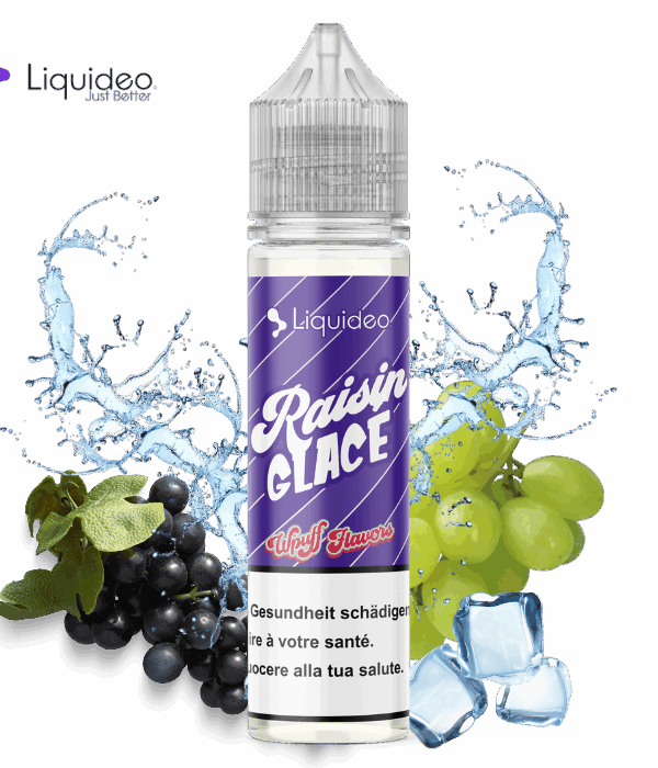 Liquideo Wpuff Raisin glacé 50ml 0mg