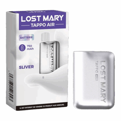Lost Mary Batterie Tappo Air 750mAh silver (2)