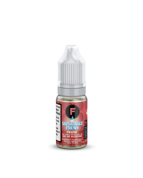 MOCKUP FRAISE VAPOR FRESH SEL DE NICOTINE