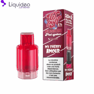 Pod Wpuff Cherry Amour Fusion Liquideo 2ml + 10ml