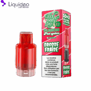 Pod Wpuff Grosse Fraise Fusion Liquideo 2ml + 10ml (1)