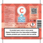 VAPOR FRESH CRAMBERRY 50ML
