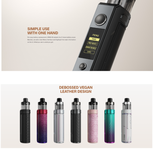 Voopoo Drag X2 Pod Kit 80W2