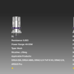 Voopoo PnP DW Résistances 5pcs1
