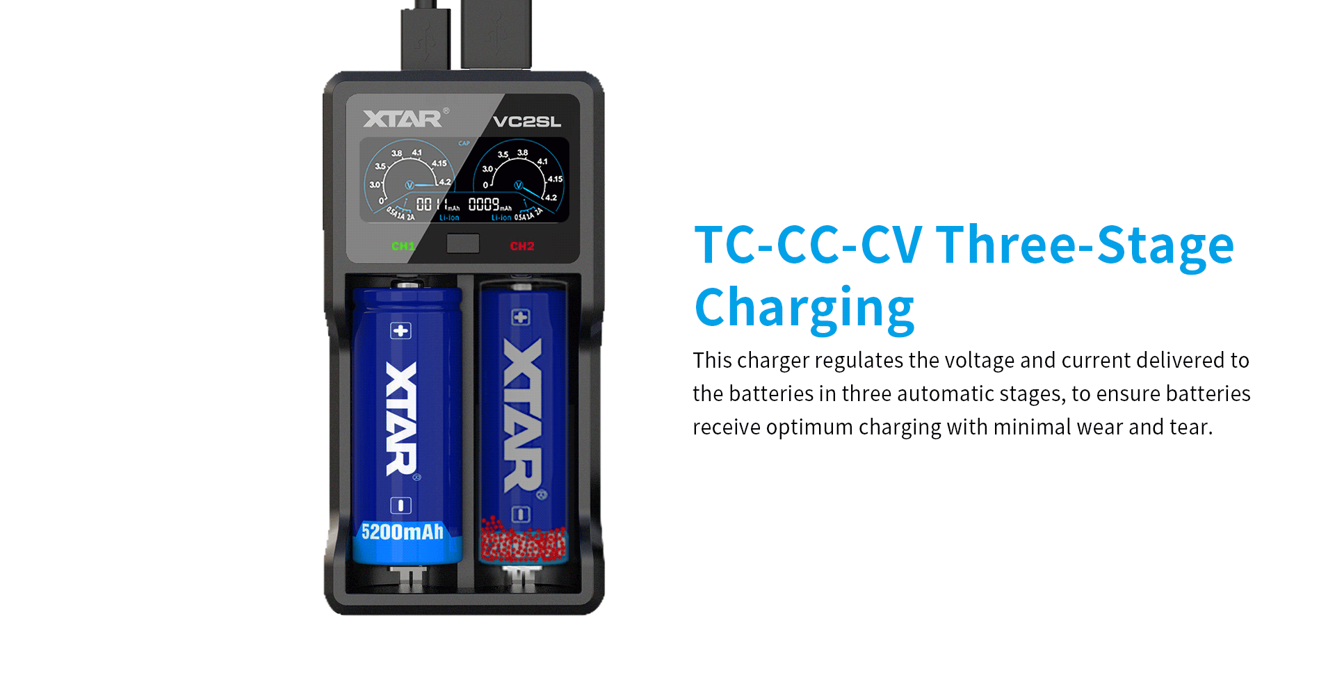 Xtar VC2SL chargeur-11