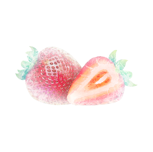 fraise gelee