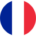 France Flag Round Icon 64