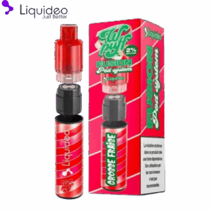 kit Wpuff Grosse Fraise Fusion Liquideo