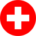 Switzerland Flag Round Icon 64